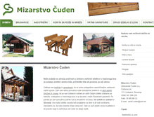 Tablet Screenshot of mizarstvo-cuden.com